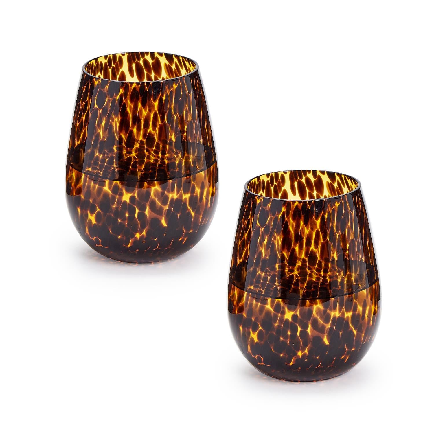 Stemless Tortoise Wine Glass