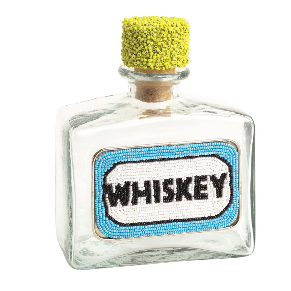 Whiskey Beaded Decanter
