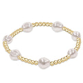 admire pearl 3mm gold bracelet
