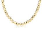 choker classic gold 7mm bead