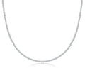 choker classic sterling 2mm bead - 17"