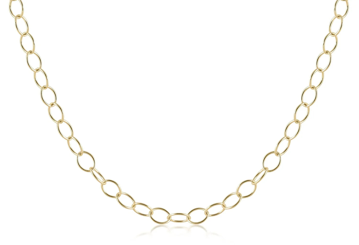 choker enchant chain - gold 17"