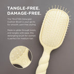 Teleties Detangler Hair Brush for Medium Hair – Tan