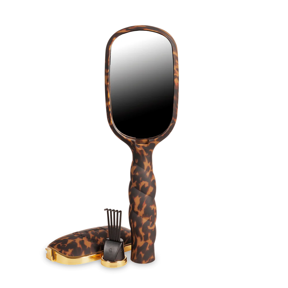 Teleties Detangler Hair Brush for Thick Hair – Tortoise