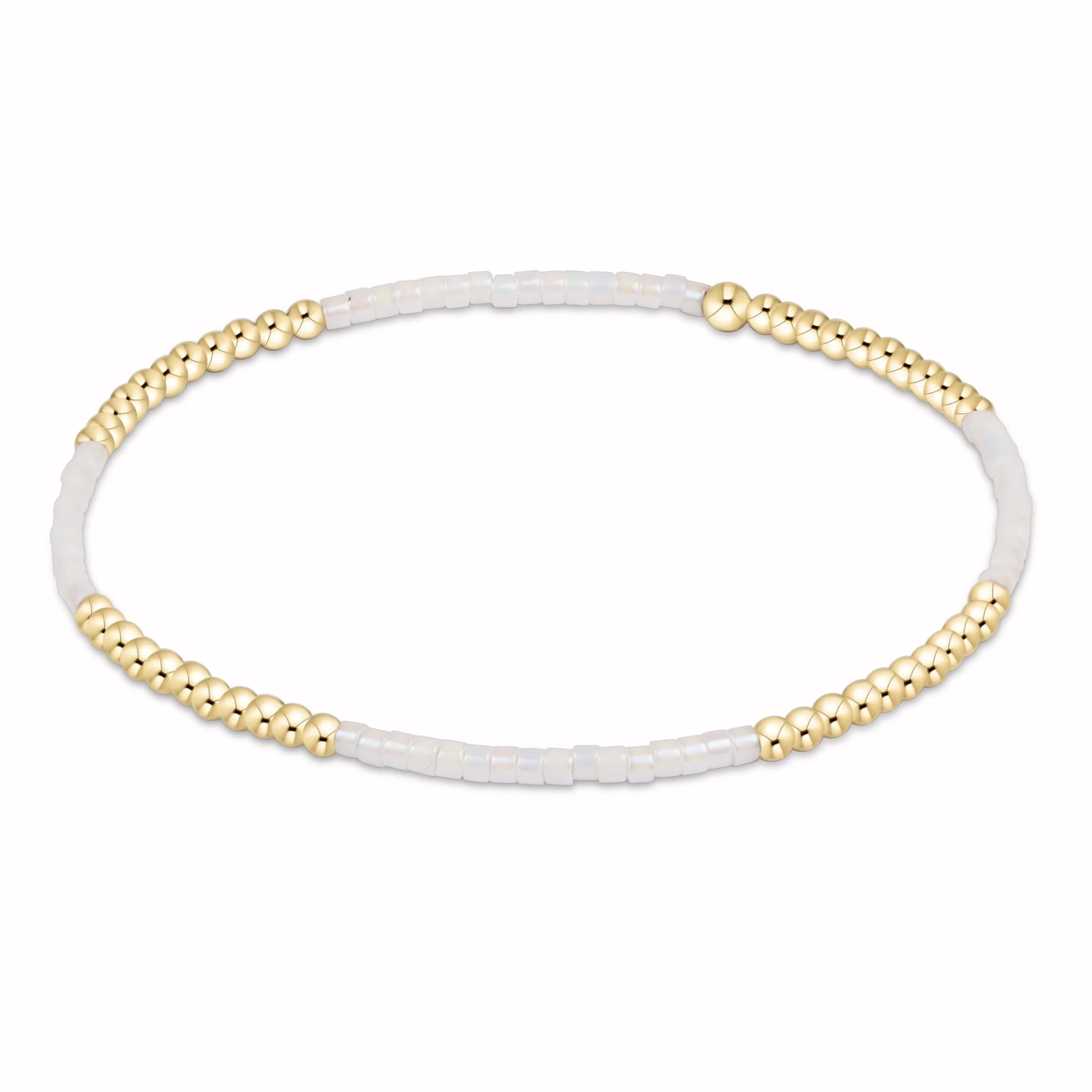 hope blissful bracelet - silky white