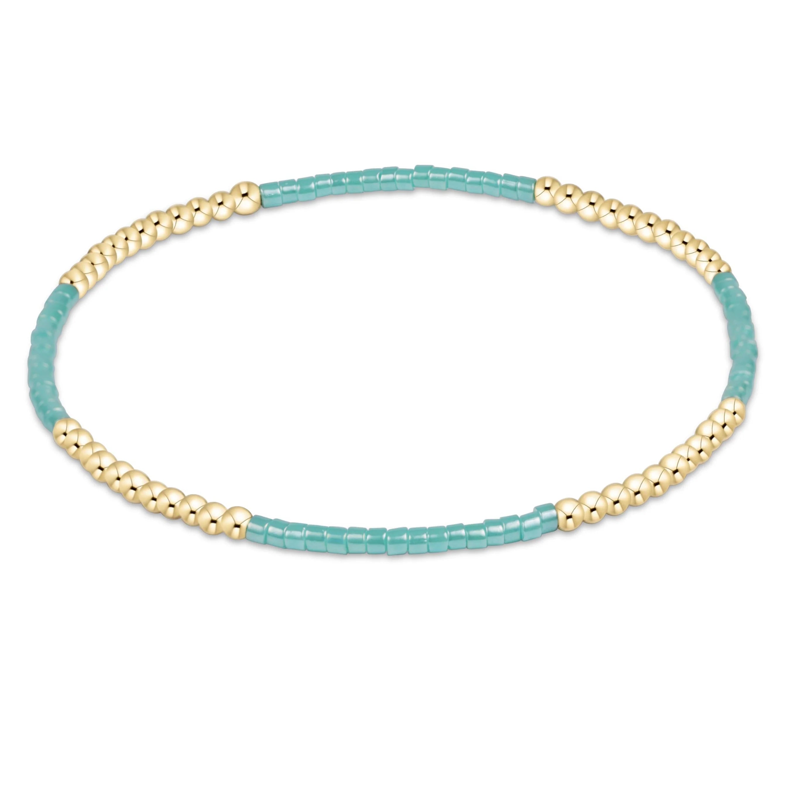 hope blissful bracelet - sea glass