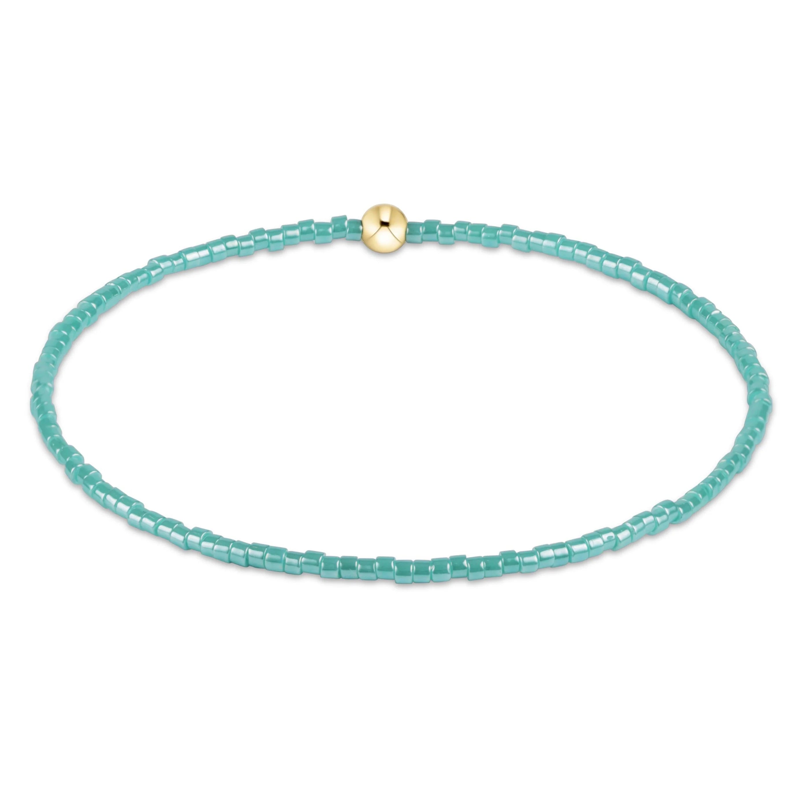 hope unwritten bracelet - sea glass