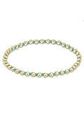 hope grateful bracelet - turquoise