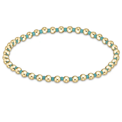 hope grateful bracelet - mint