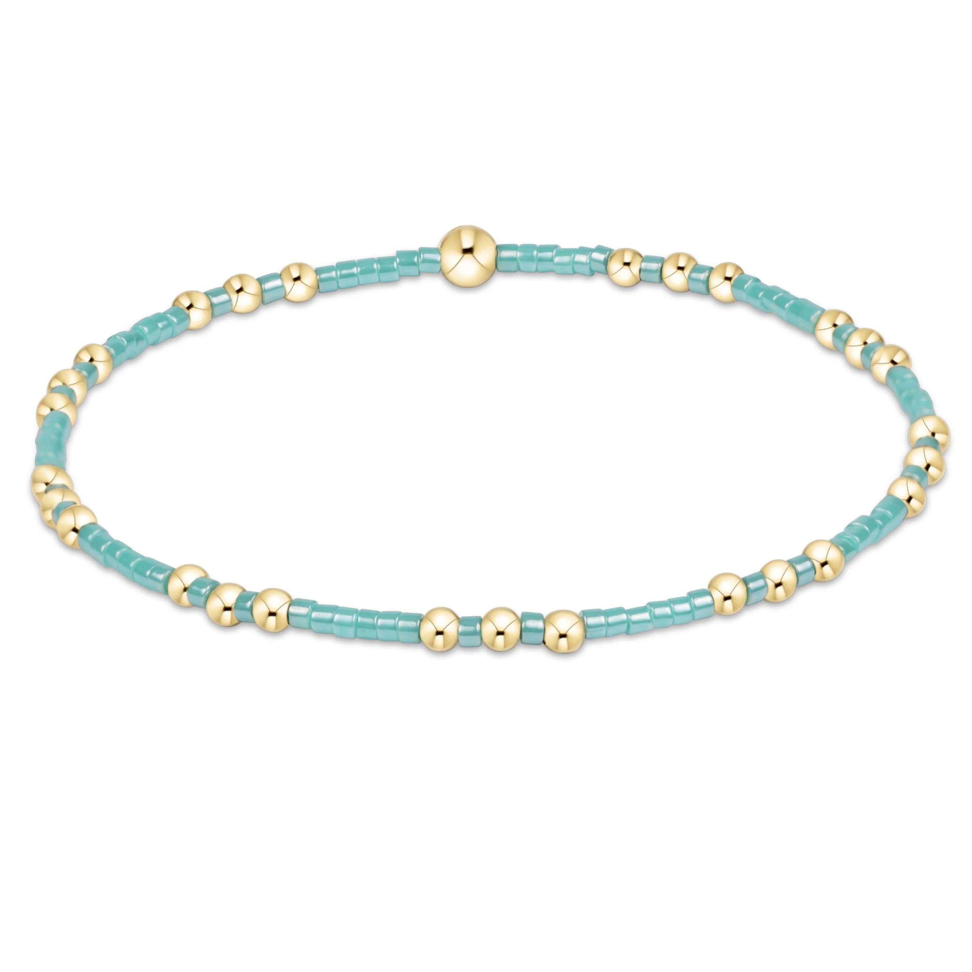 hope joy bracelet - sea glass