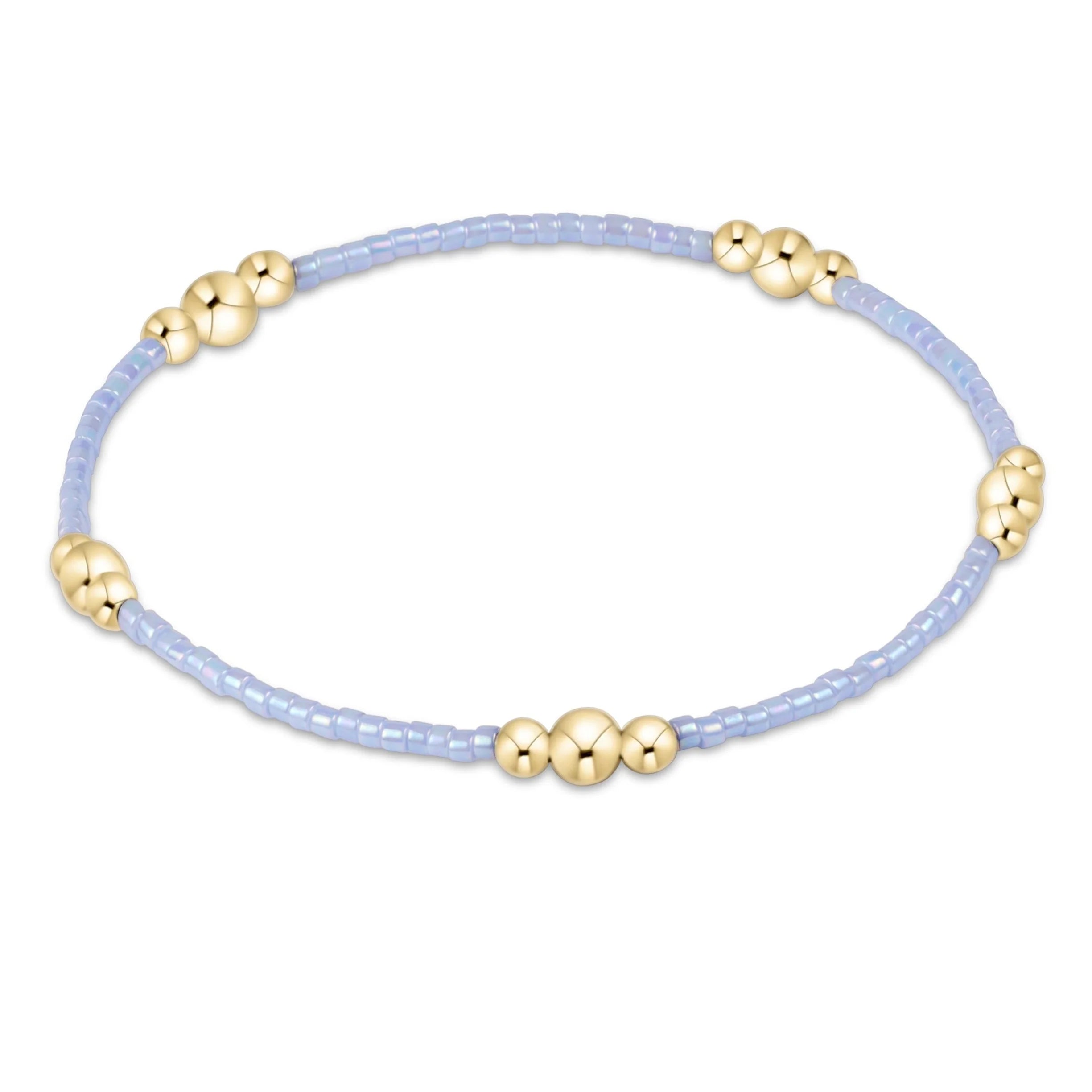 hope purpose bracelet - gold ocean mist