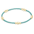 hope purpose bracelet - gold sea glass