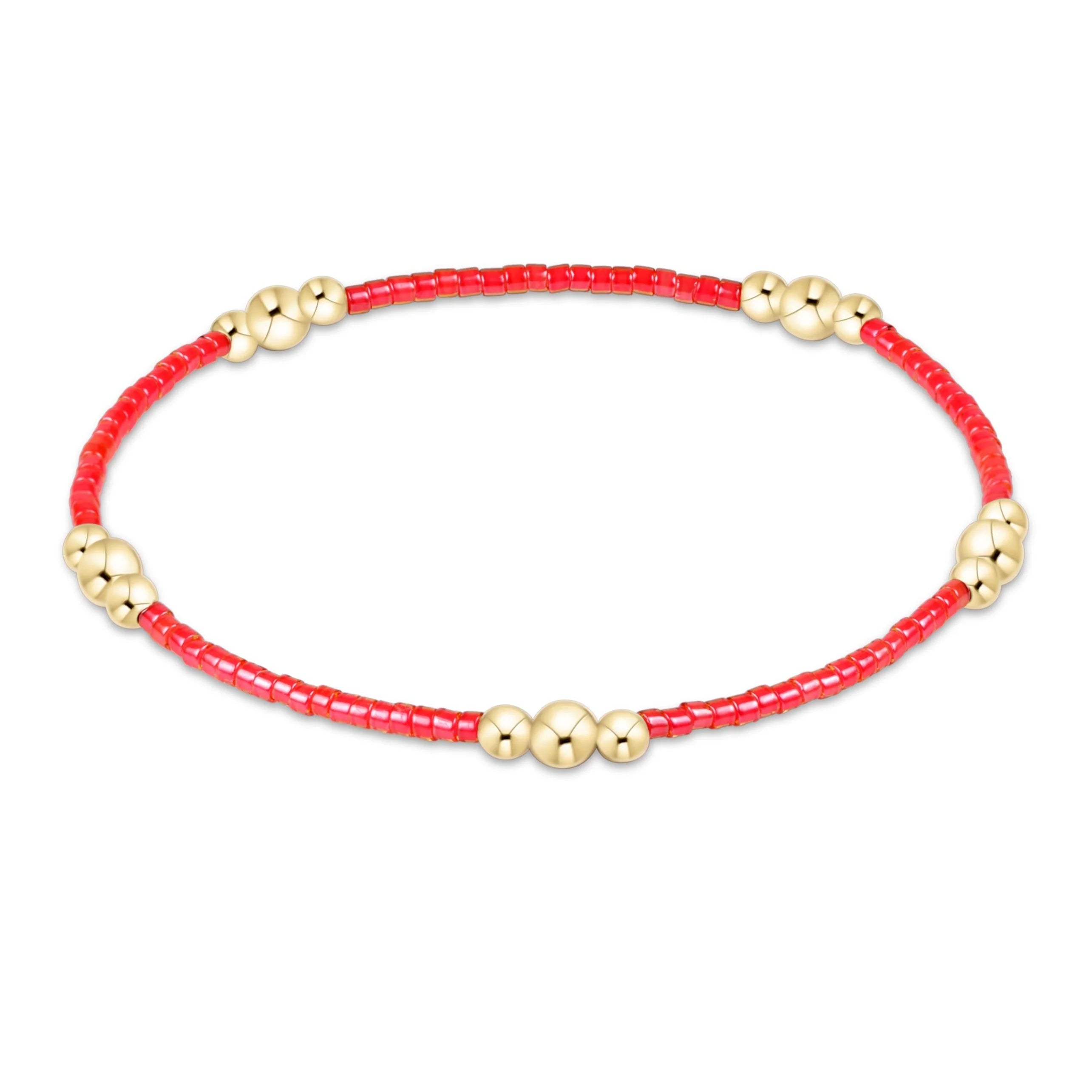hope purpose bracelet - gold sherbet
