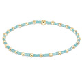 hope sincerity bracelet - sea glass