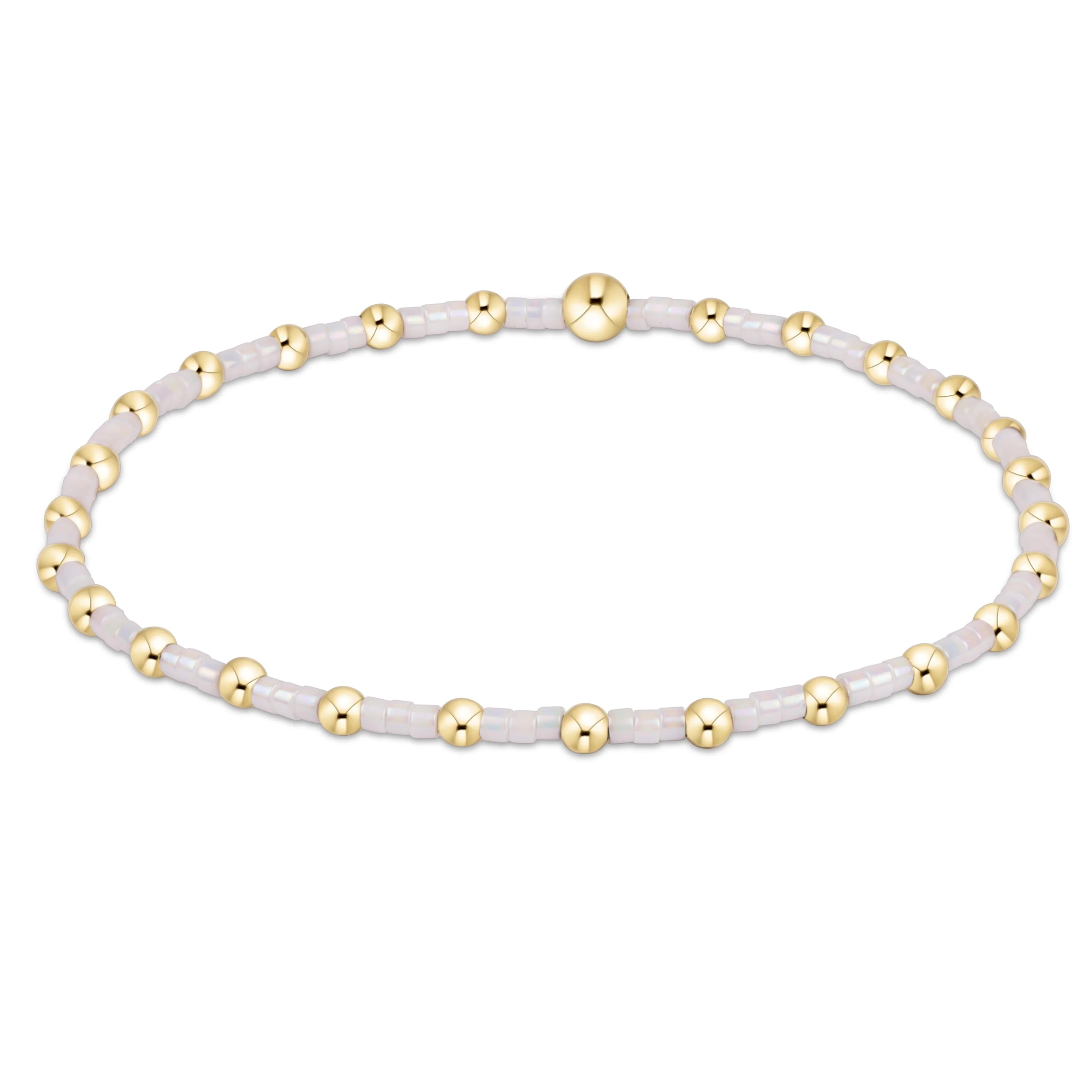hope sincerity bracelet - silky white