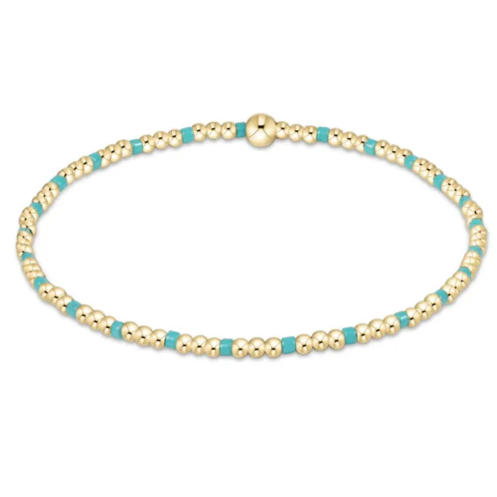 hope sincere bracelet - turquoise
