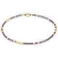hope unwritten bracelet - taupe with a twist