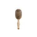 Teleties Mini Boar Bristle Hair Brush - Tan