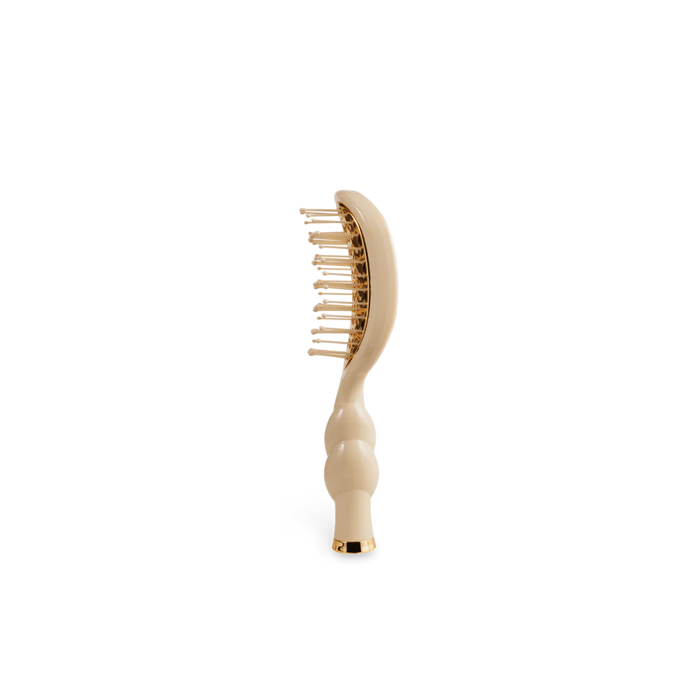 Teleties Mini Vented Hair Brush - Tan