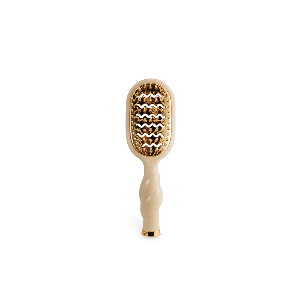 Teleties Mini Vented Hair Brush - Tan