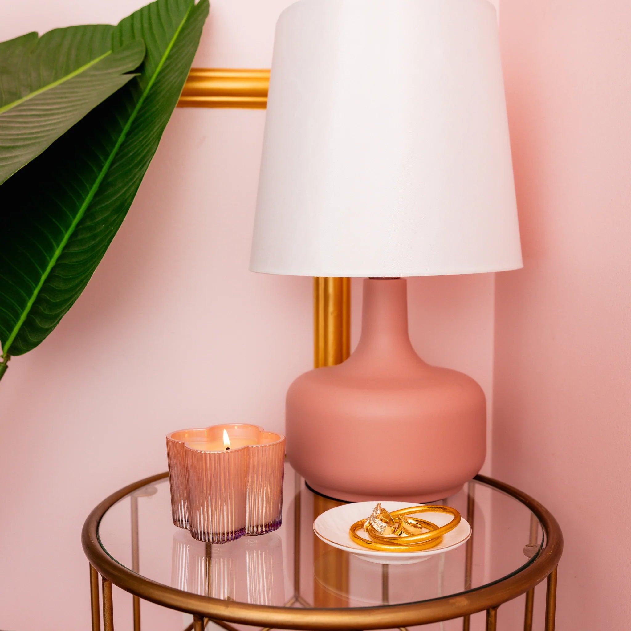 Sweet Grace Pink Clover Candle