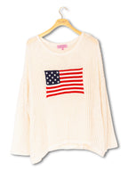 American Flag Sweater