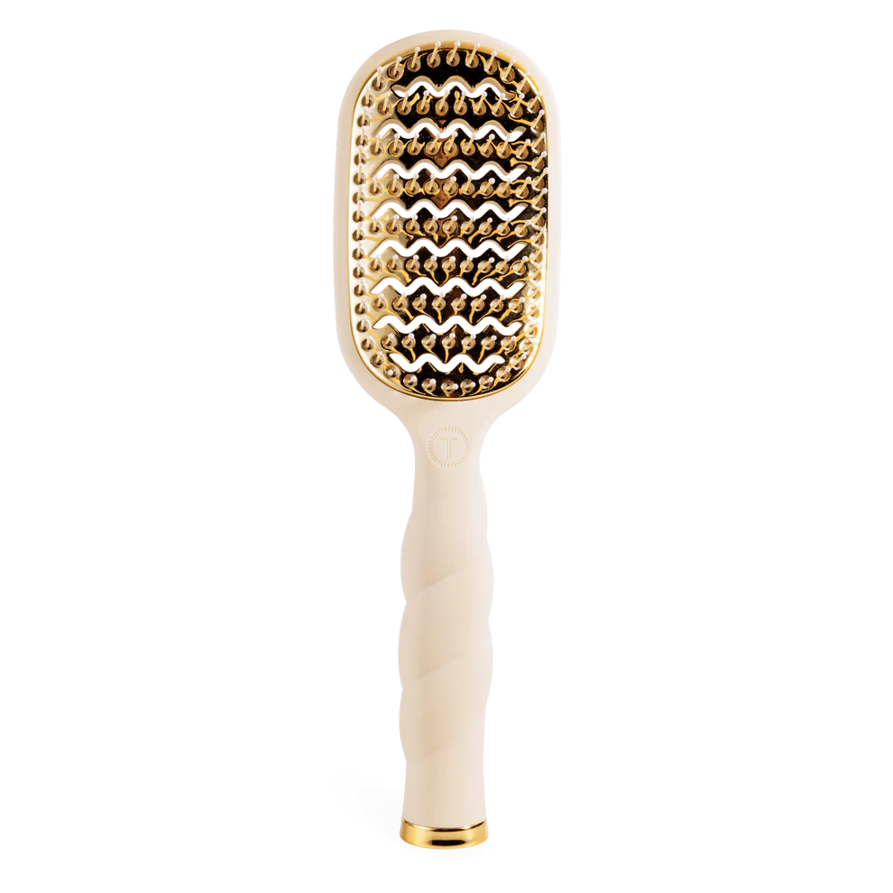 Teleties Vented Hair Brush - Tan